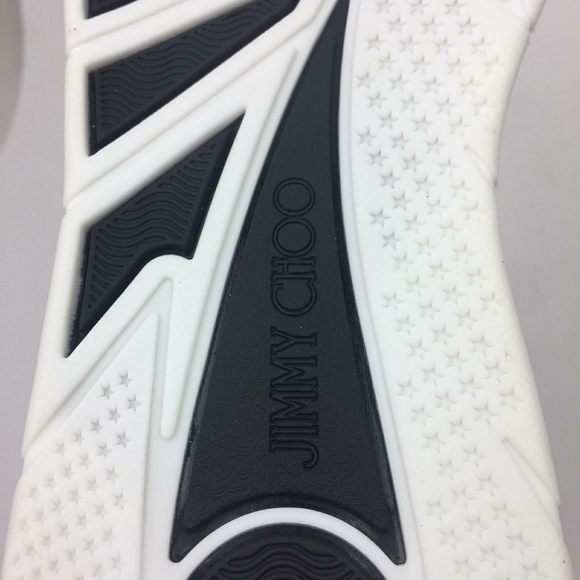 JIMMY CHOO Hawaii Lace-Up Sneaker sz 7 - Picture 11 of 15